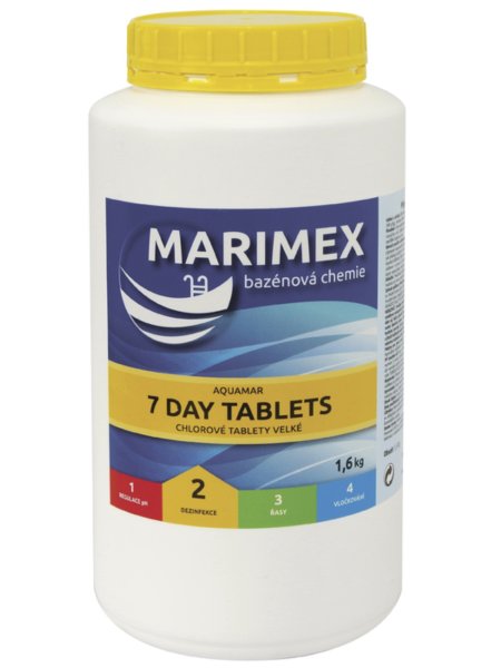 Bazénová chemie MARIMEX 7day tablets 1,6 kg