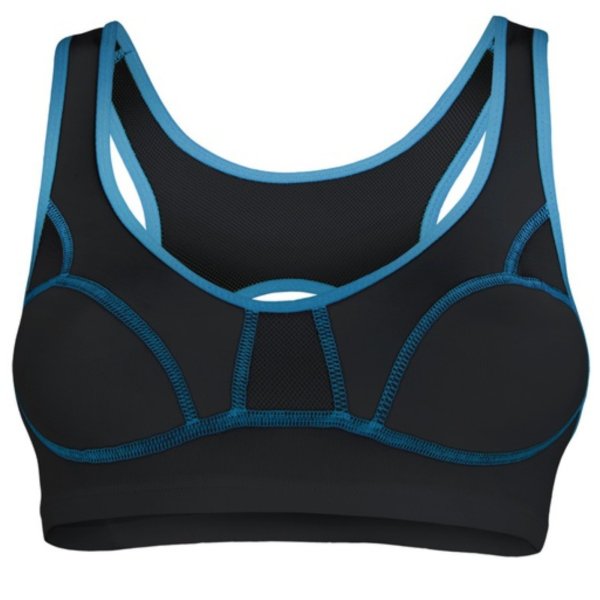 Sportovní podprsenka SENSOR Lissa černo-modrá