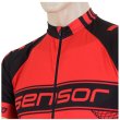 Dres krátký rukáv SENSOR Team pánský - červeno-černý