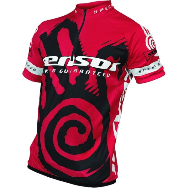 Dres kr. ruk. SENSOR Team pán. XXL černá/limetka