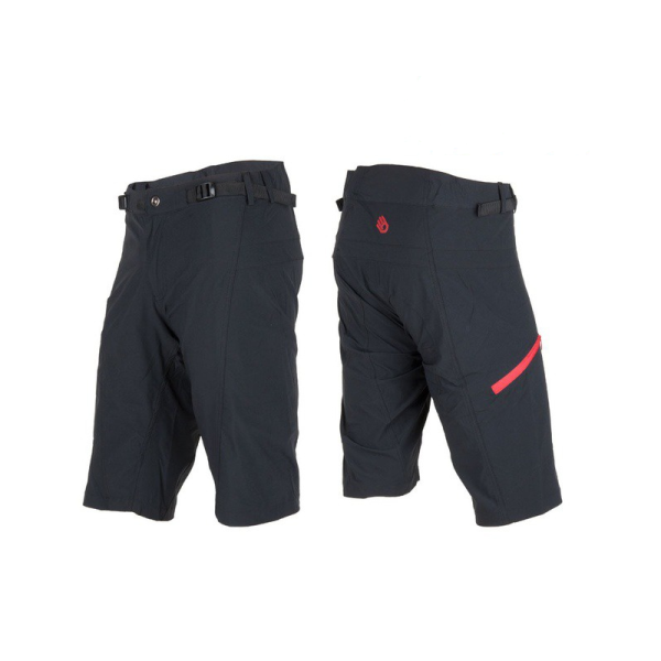 Kalhoty SENSOR Helium pánské černo-červené