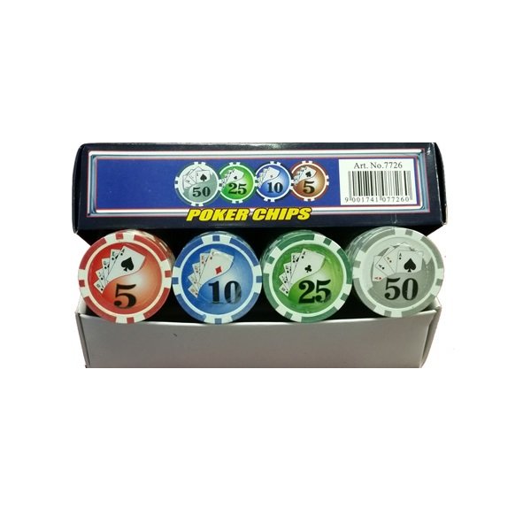 Sada žetonů SPARTAN Professional Poker Chips 100
