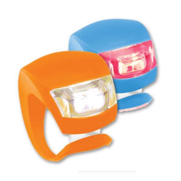 Blikačka KNOG Beetle červená LED