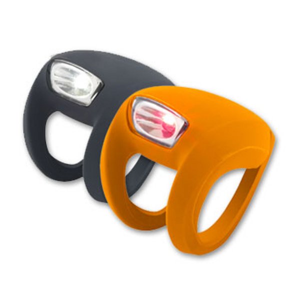 Blikačka KNOG Frog Strobe bílá LED