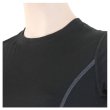 Triko krátký rukáv SENSOR Merino Wool dámské černé