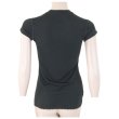 Triko krátký rukáv SENSOR Merino Wool dámské černé