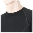 Triko krátký rukáv SENSOR Merino Wool pánské černé