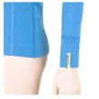 Triko dlouhý rukáv SENSOR Merino Wool Active dámské zip modré