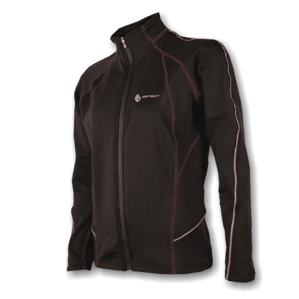 Mikina SENSOR Multistretch celozip dámská