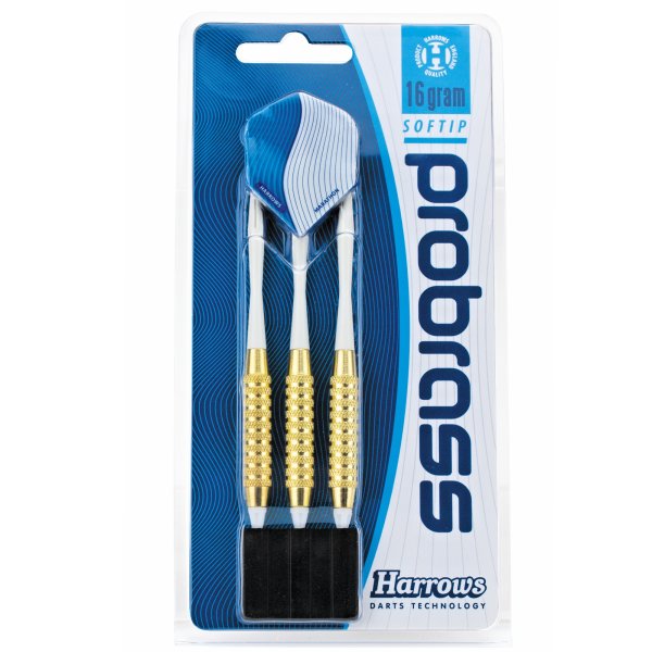 Šipky HARROWS Pro Brass softip 18g