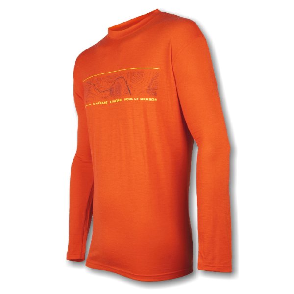 Triko douhý rukáv SENSOR Performance Tee GPS pánské