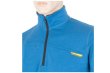 Mikina SENSOR Merino Wool stoják se zipem pánská modrá