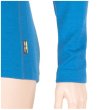 Mikina SENSOR Merino Wool Upper zip dámská modrá