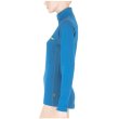 Mikina SENSOR Merino Wool Upper zip dámská modrá