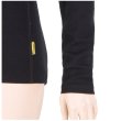 Mikina SENSOR Merino Wool Upper zip dámská černá