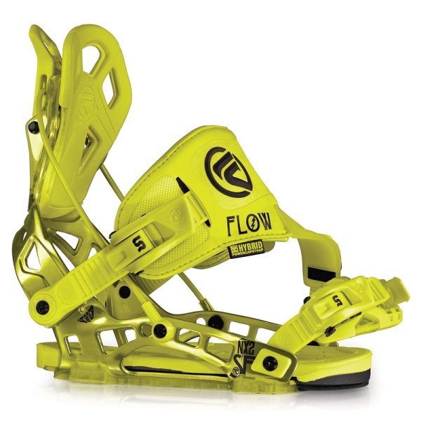 Snowboard vázání FLOW NX2 SE neon/lime
