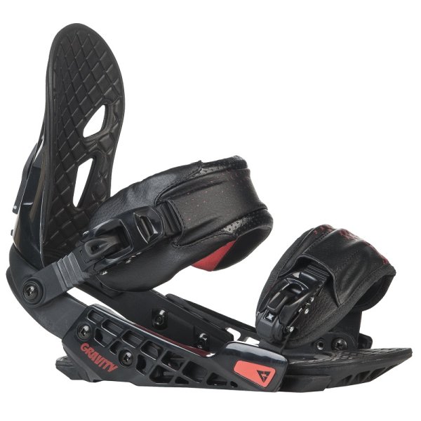 Snowboard vázání GRAVITY G2 black/red