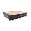 Nafukovací matrace AVENLI Queen High Raised - 203 x 157 x 47 cm s pumpou