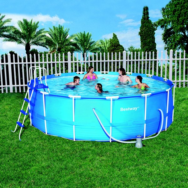 Bazén BESTWAY Steel Pro Set 457 x 122 cm
