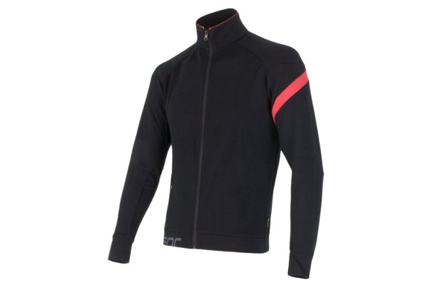 Mikina SENSOR Merino Wool Upper celozip pánská