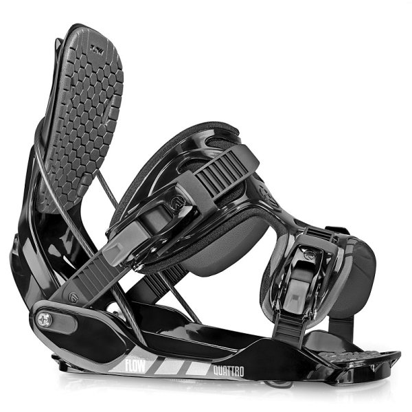 Snowboard vázání FLOW Quattro black