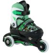 Dětské kolečkové brusle NILS Extreme NJ 9128 A zelené