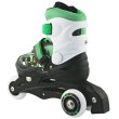 Dětské kolečkové brusle NILS Extreme NJ 9128 A zelené