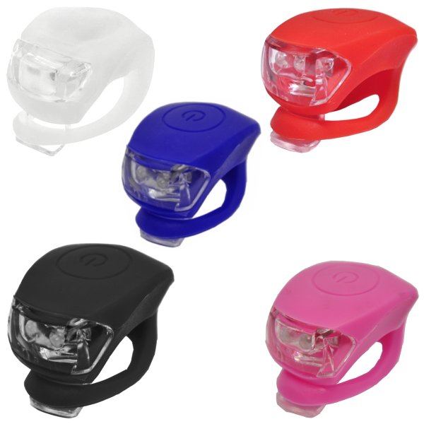 Blikačka silikonová MAXBIKE přední