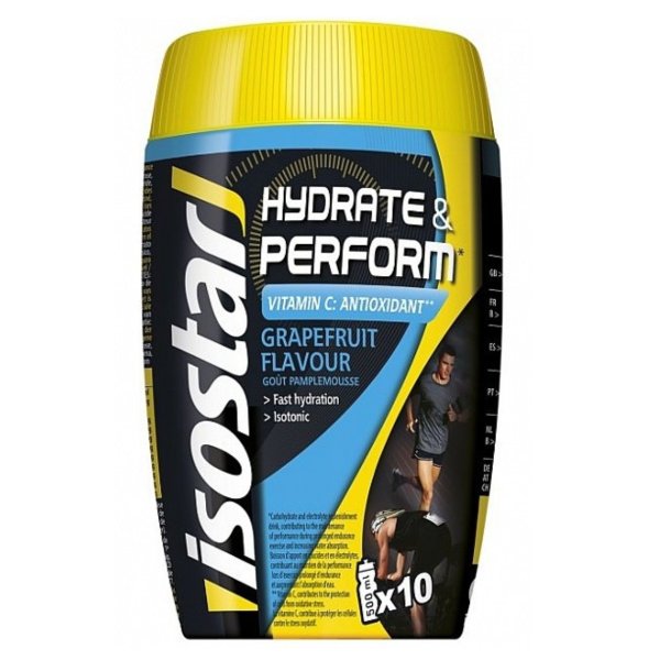 Isotonický iontový nápoj ISOSTAR Hydrate & Perform 400 g - grep