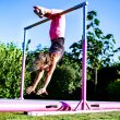 Gymnastická bradla MASTER 150 cm - modrá