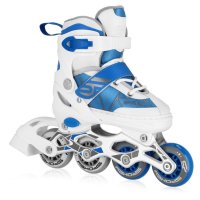 Kolečkové brusle SPOKEY Tony bílo-modré