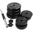 Nakládací činka SPOKEY Burden set 15 kg