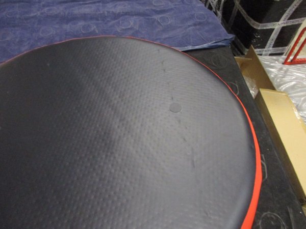 Airspot MASTERJUMP odrazový můstek průměr 100 x 20 cm - černá - červená - 2. jakost