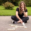 Zahradní hra SCHILDKROT Jumbo Domino