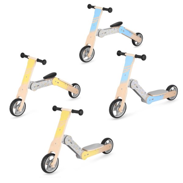 Dětské dřevěné odrážedlo SPOKEY Woo-Ride Multi