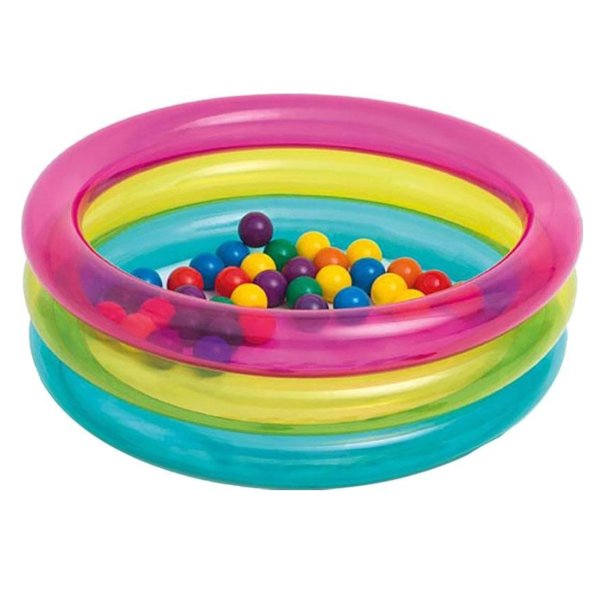 Nafukovací bazén INTEX + 50 míčků 86 x 25 cm