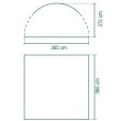 Přístřešek COLEMAN FastPitch Shelter L + 2x FastPitch Shelter L
