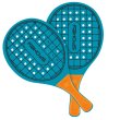 Sada na plážový tenis SPOKEY Woo-Bad