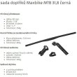 Horské elektrokolo MAXBIKE Torsten 29 černo-zelené - vel. rámu 19
