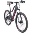Horské elektrokolo MAXBIKE Solvi 27.5 černý mat-růžové - vel. rámu 18