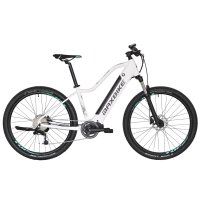 Horské elektrokolo MAXBIKE Torvi 27.5 bílo-černé - vel. rámu 18