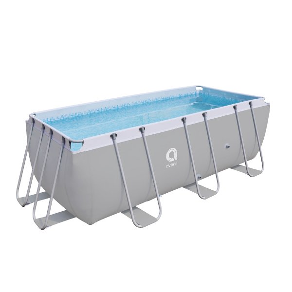 Bazén s pevnou stěnou Passaat Grey 400 x 207 x 122 cm - 2. jakost