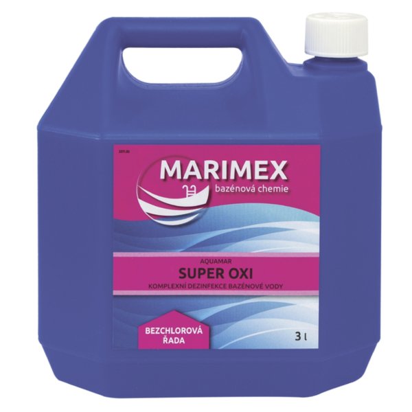 Bazénová chemie MARIMEX Super Oxi 3 L - 2. jakost