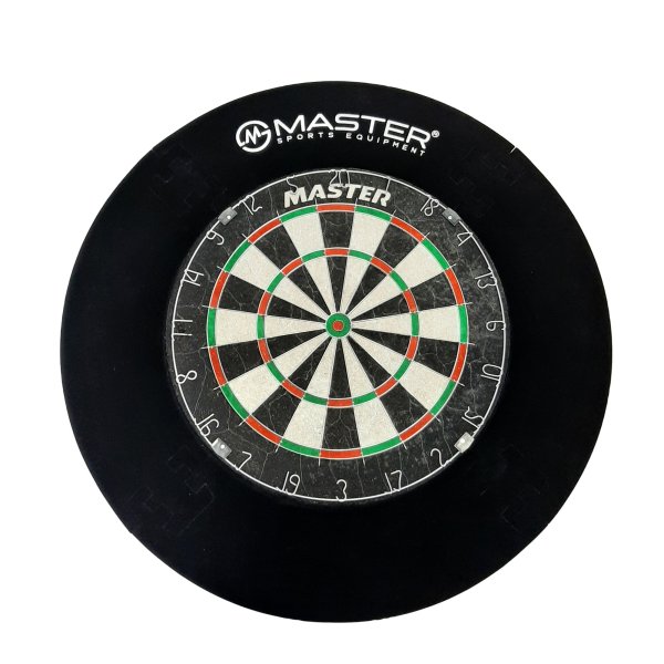 Akční set - sisalový terč MASTER Grande 45 cm + okruží k terči MASTER - 4 dílné