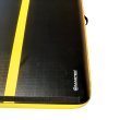 Airtrack MASTER nafukovací žíněnka 400 x 150 x 20 cm - černá - žlutá