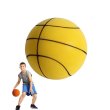 Míč MASTER Soft basketbal - 18 cm - žlutý