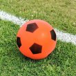 Míč MASTER Soft fotbal - 21 cm - oranžový