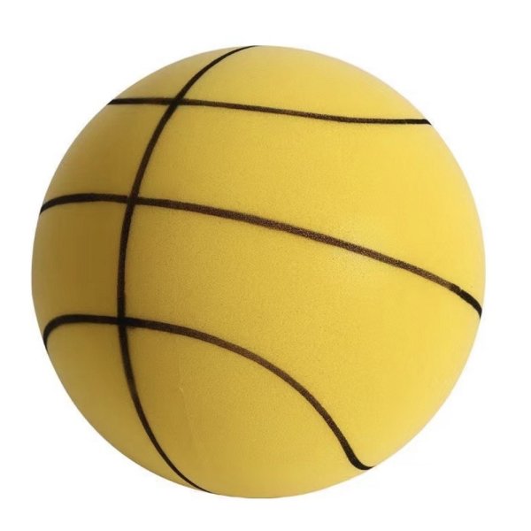 Míč MASTER Soft basketbal - 18 cm - žlutý