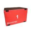 Stupně vítězů - set tréninkových plyo boxů MASTER Soft 30, 45 a 60 cm