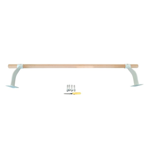 Baletní tyč MASTER na stěnu 120 cm - dřevěná